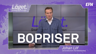 Fortsatt boprisfall ligger i korten