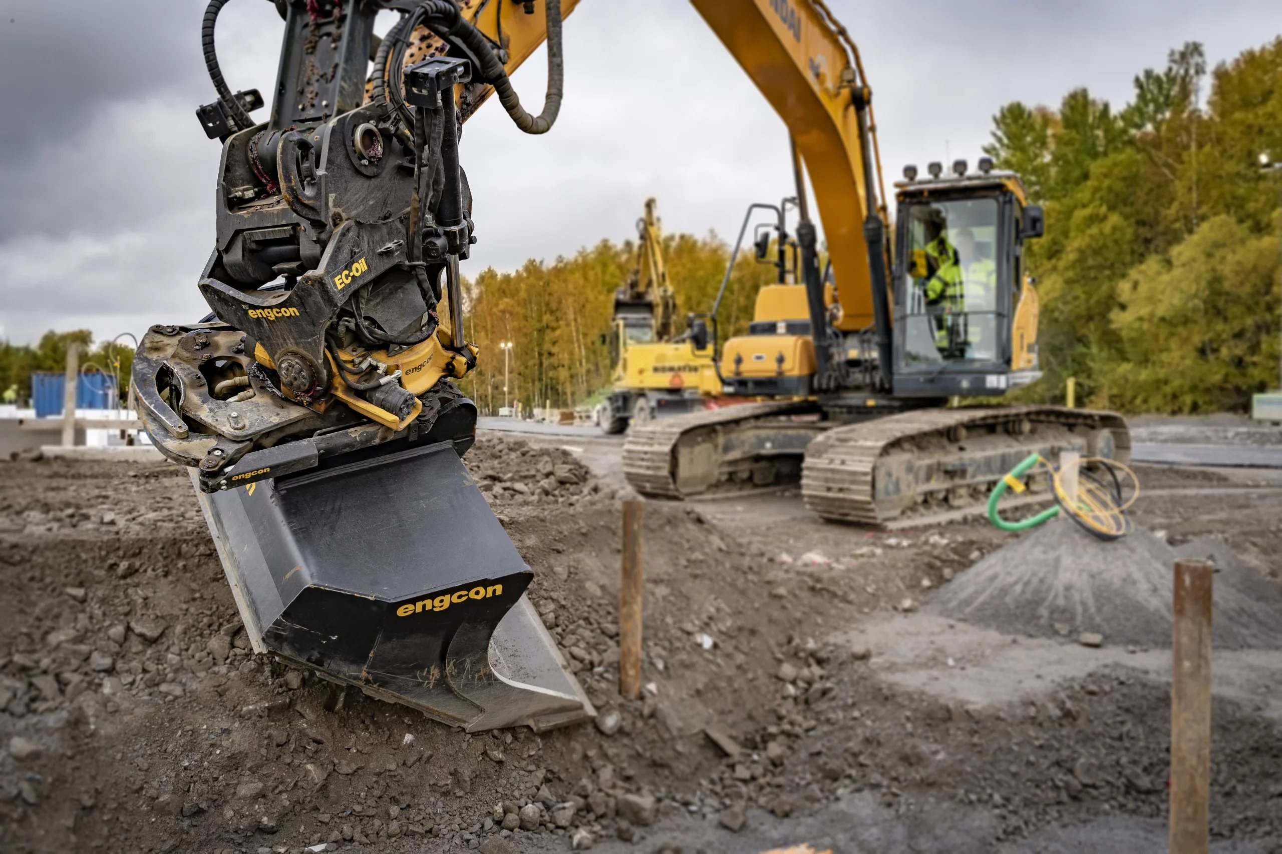 Engcon ökar omsättningen – marginalen pressas