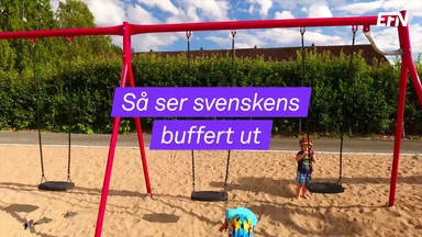 Svenskt rekord i buffert – men fördelningen oroar