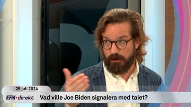 Joe Bidens första tal efter avhoppet – Gabriel Mellqvist kommenterar