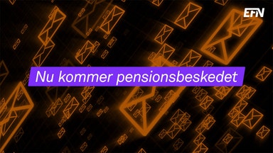 Årets pensionsbesked på väg