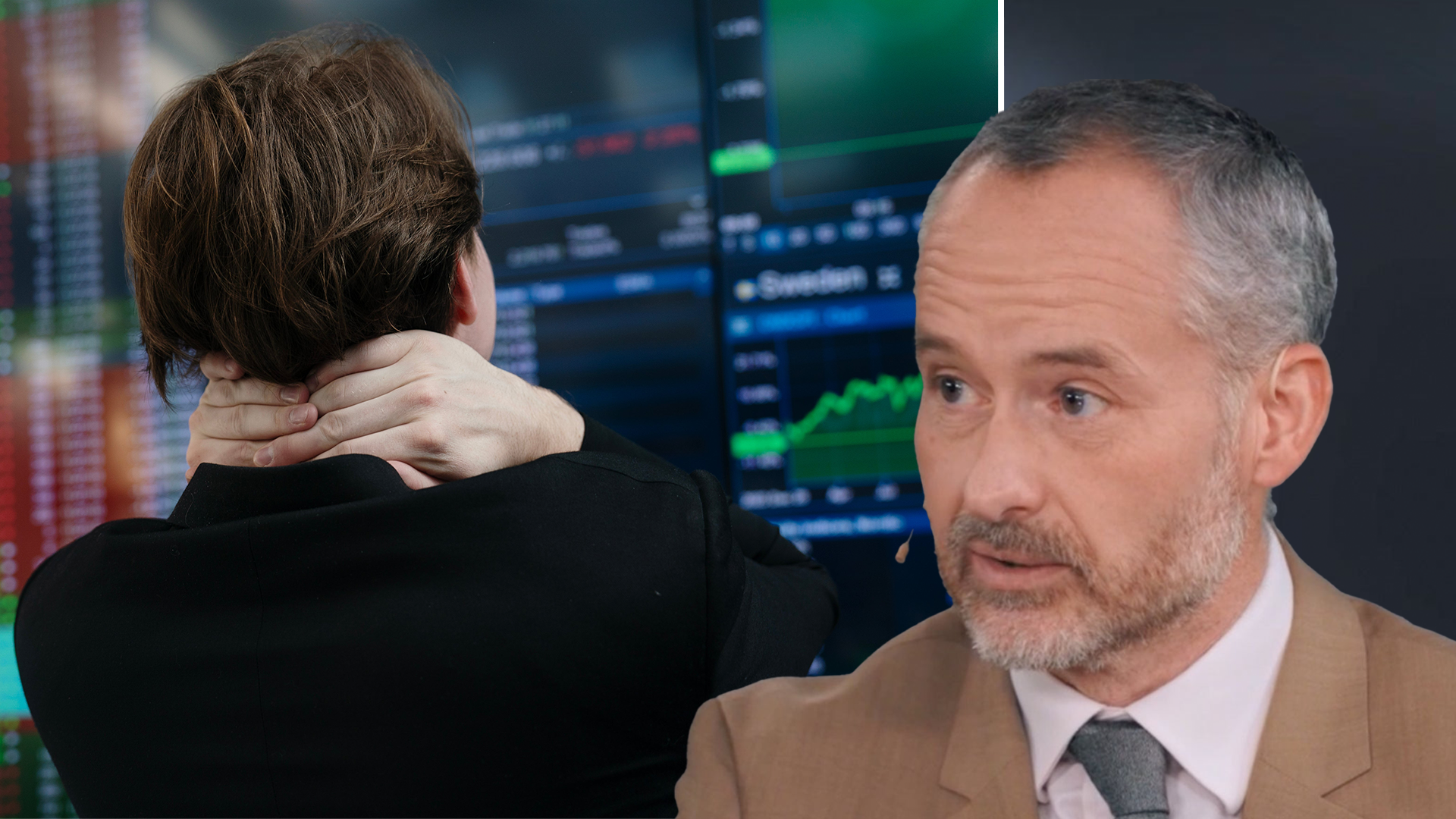 Orosmolnen som sänker Stockholmsbörsen: ”Jag är bekymrad”