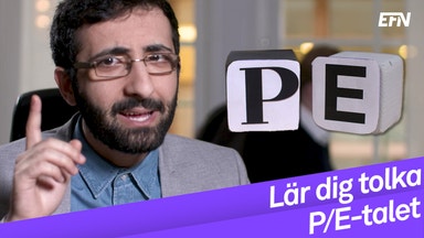 Detta kan du använda P/E-talet till