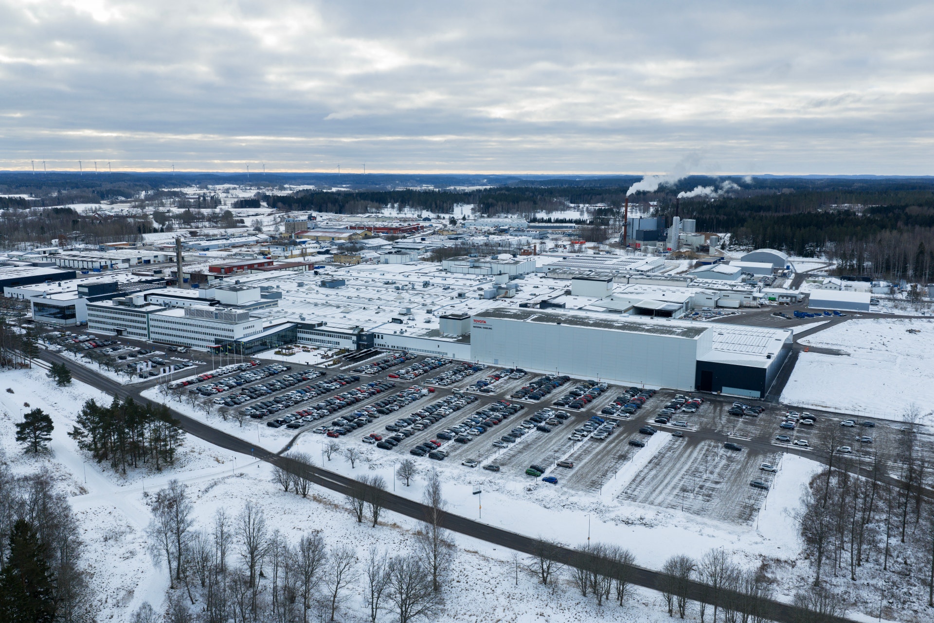 Toyota Material Handling i Mjölby