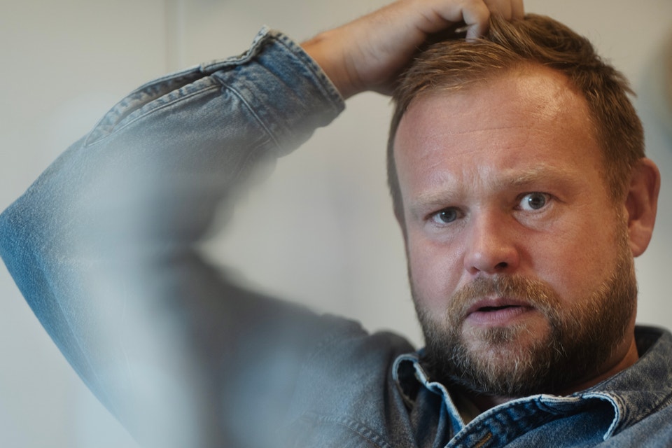 Skövde reportage professor Anna Emanuelsson Marcus Toftedahl Foto: Lisa Mattisson